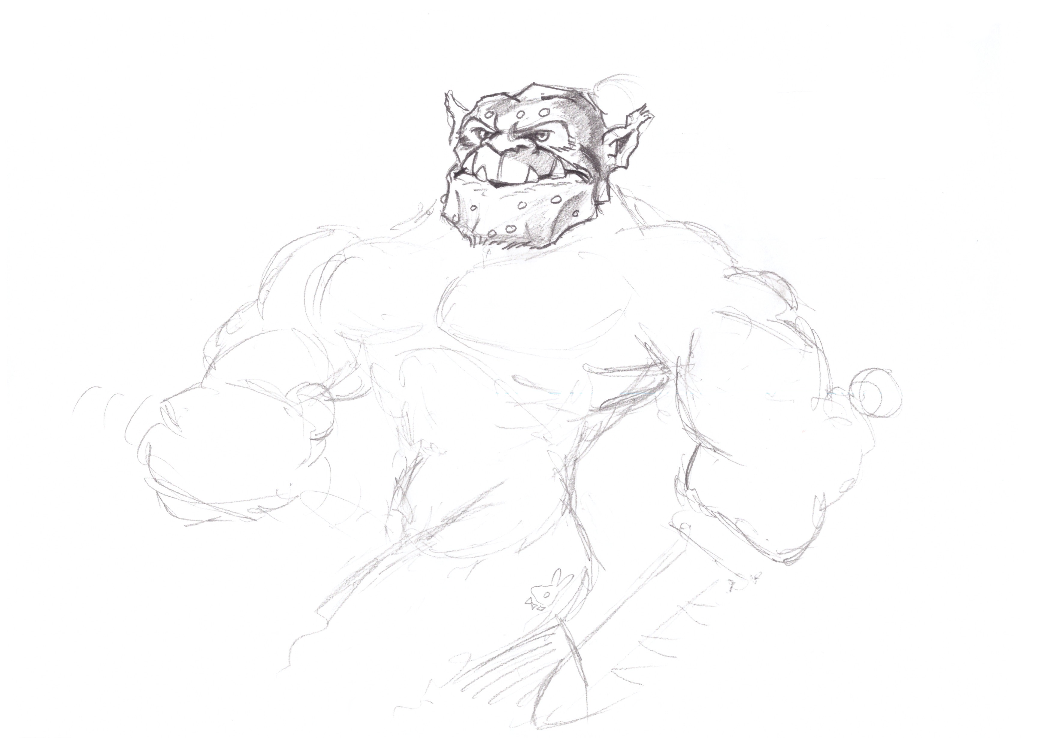 Orc Scribble 1