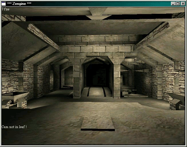 A Quake level in the Gothic Engine